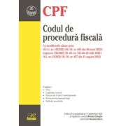 Codul de procedura fiscala. editia a 5-a actualizata la 11 septembrie 2022 - mihaela gherghe, nicoleta gociu