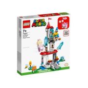 LEGO Super Mario. Set de extindere Turnul inghetat si costum de pisica Peach 71407, 494 piese