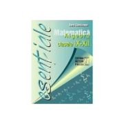 Matematica. algebra clasele 9-12 - doru savulescu