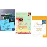 Pachet 3 carti Biologie Bacalaureat 2023 clasele 11-12 – Stelica Ene, Gheorghe Mohan 1+2