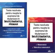 Pachet Teste REZOLVATE pentru reusita la examenul de titularizare in invatamantul primar – INVATATORI (2 culegeri) imagine 2022