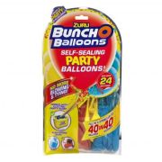 Baloane de petrecere set rezerve rosu, galben, albastru, bunch o balloons, 24 baloane