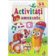 Catelusul-activitati amuzante 5+ cu 54 autocolante