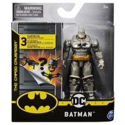 Figurina Batman in costum cu armura 10 cm cu 3 accesorii, Spin Master