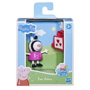 Figurina zebra Zoe Prietenii amuzanti, 7 cm, Peppa Pig