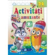 Iepurasul-activitati amuzante 2+ cu 34 autocolante