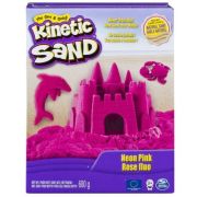 Kinetic sand Deluxe roz neon, 680 g, Spin Master (roz) imagine 2022