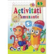 Maimutica-activitati amuzante 5+ cu 65 autocolante