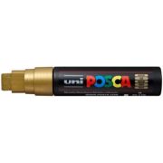 Marker UNI PC-17K 15. 0 mm, varf tesit, auriu, Posca