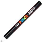 Marker UNI PC-1MR 0. 7 mm, varf metalic fin, alb, Posca (M839)