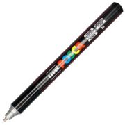 Marker UNI PC-1MR 0. 7 mm, varf metalic fin, argintiu, Posca