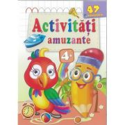 Papagalul-activitati amuzante 4+ cu 47 autocolante