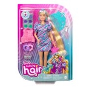 Papusa Barbie Totally Hair, blonda Accesorii imagine 2022