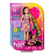 Papusa Barbie Totally Hair, bruneta imagine 2022