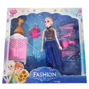 Papusa Elsa cu accesorii set Fashion Frozen (set imagine 2022