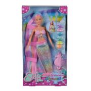 Papusa Steffi Love sirena curcubeu imagine 2022