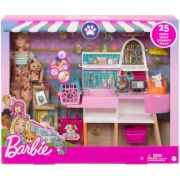 Set de joaca barbie magazin accesorii animalute imagine 2022