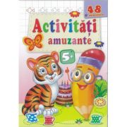 Tigrisorul-activitati amuzante 5+ cu 48 autocolante