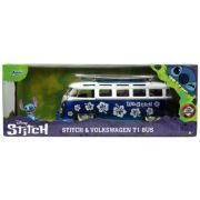 Autobuz metalic si figurina stitch, jada, scara 1: 24 (scara poza 2022