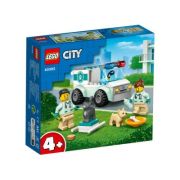 LEGO City. Ambulanta veterinara 60382, 58 piese