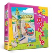 Puzzle pe santier 30 piese