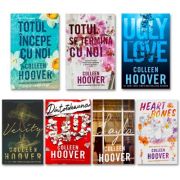 Seria Colleen Hoover: Totul incepe cu noi, Totul se termina cu noi, Ugly Love, Verity, Dintotdeauna tu, Layla, Heart Bones – Set 7 volume Beletristica. poza 2022