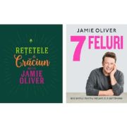 Set 2 carti Jamie Oliver de Craciun Cărți