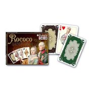 Set 2 pachete Carti de joc Rococo, in cutie de lux