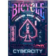 Carti de joc poker, Bicycle, Cyberpunk Cyber City