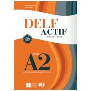 DELF Actif A2 Scolaire et Junior Book + 2 Audio CDs actif imagine 2022