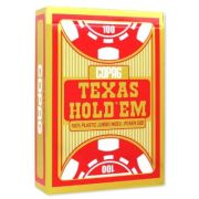 Carti de joc poker, spate rosu, Texas Hold'em