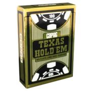 Carti de joc poker, spate negru, Texas Hold'em