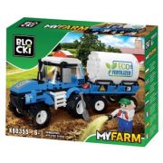 Blocki My Farm. Tractor cu Cisterna, 170 piese image1
