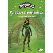 Carapace si prietenii sai. Carte de colorat librariadelfin.ro imagine 2022
