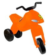 Motocicleta fara pedale, portocalie exterior