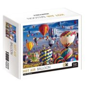 Puzzle carton, in cutie, Baloane cu aer cald, 1000 piese librariadelfin.ro imagine 2022