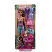 Set de joaca cu accesorii papusa Barbie sportiva