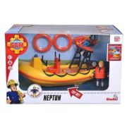 Barca Neptun cu figurina si accesorii, Pompierul Sam