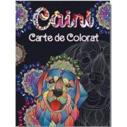 Caini. carte de colorat mandale
