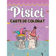 Pisici. carte de colorat