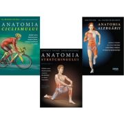 Pachet 3 titluri Anatomia ciclismului. Anatomia stretchingului. Anatomia alergarii alergarii imagine 2022