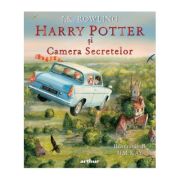 Harry Potter si Camera Secretelor #2, editie ilustrata – J. K. Rowling #2 imagine 2022