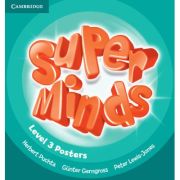 Super Minds Level 3, Posters - Herbert Puchta, Gunter Gerngross, Peter Lewis-Jones