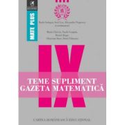 Teme supliment. Gazeta Matematica. Clasa a 9-a - Radu Gologan, Ion Cicu, Marin Chirciu, Octavian Stroe, Sorin Ulmeanu, Daniel Jinga, Alexandru Negresc