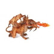 Figurina Dragon cu doua capete auriu, Papo