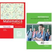 Pachet Matematica. Ghid complet si memorator Evaluarea Nationala clasa a 8-a - Daniela Stoica, Felicia Sandulescu
