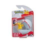 Figurine Clip N Go, Pikachu #2 &amp; Premier Ball