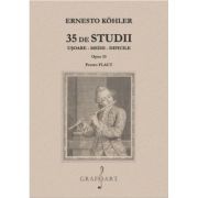 35 de Studii Usoare - Medii - Dificile. Opus 33 - Pentru Flaut - Ernesto Kohler