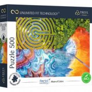 Puzzle UFT 500. Labirinturi de culori, Trefl