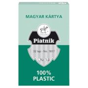 Carti de joc Unguresti, 100% plastic, Piatnik